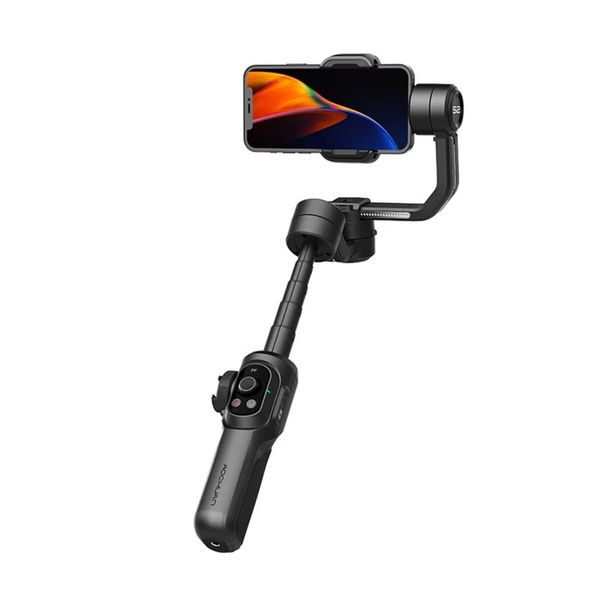 Триосьовий стабілізатор AOCHUAN Professional Gimbal Stabilizer for Smartphone SMART S2 Чорний (AOCHUAN-SMARTS2-B) 54627 фото