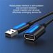 Кабель Vention USB 2.0 A Male to A Female Extension Cable 1.5M black PVC Type (CBIBG) (CBIBG) 47978 фото 5