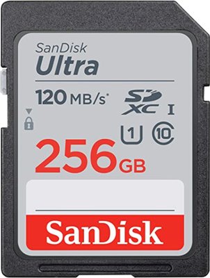 Карта пам'яті SDXC (UHS-1) SanDisk Ultra 256Gb class 10 (120Mb/s) (SDSDUN4-256G-GN6IN) 13654 фото