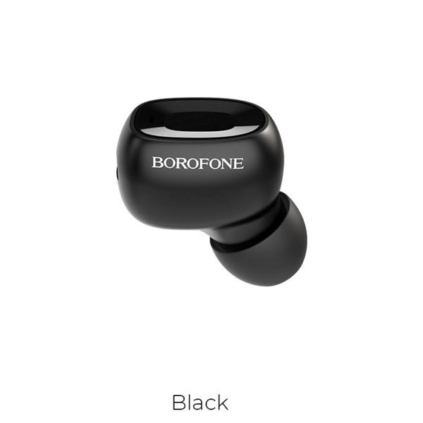 Bluetooth гарнітура BOROFONE BC28 Shiny sound MINI wireless headset Black (BC28B) 13284 фото