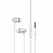 Наушники Usams EP-42 3.5mm In-ear Earphone 1.2m White (SJ475HS02) 16089 фото 1